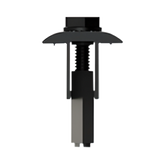 Unirac SolarMount® Dark Anodized Universal AF Mid Clamp - 20/Pack.